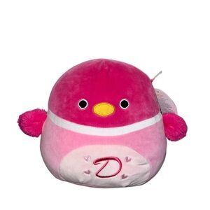 SQUISHMALLOW 8" Della the Pink Mallard Duck
"D" Valentines Day PLUSH NEW NWT